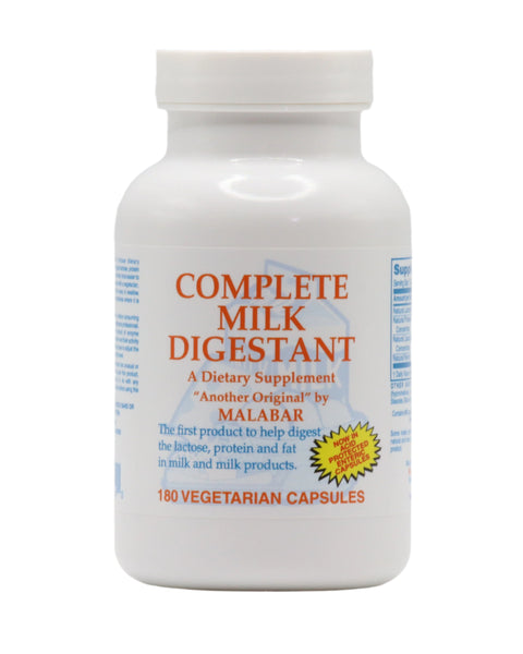 Malabar Complete Milk Digestant Premium Formula 180 Capsules