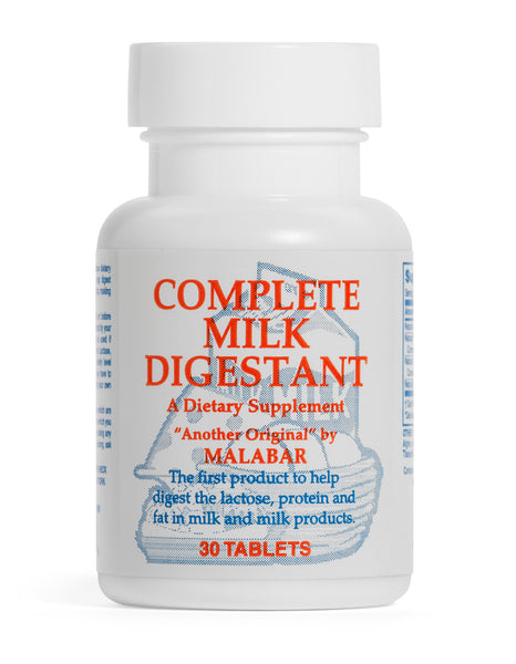 Malabar Complete Milk Digestant Premium Formula 30 Tablets
